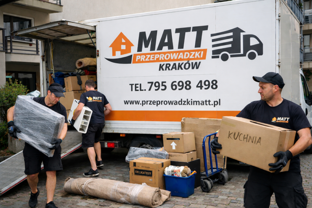 przeprowadzki kraków, taxi bagażowe kraków, przeprowadzki kraków tanio